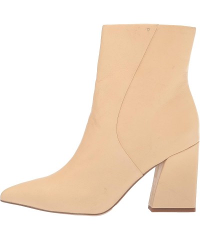 Womens Vesi Heeled Bootie Beige $63.92 Boots