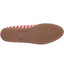 Women's Betunia Slip-on Loafer Red Stripe $16.50 Loafers & Slip-Ons