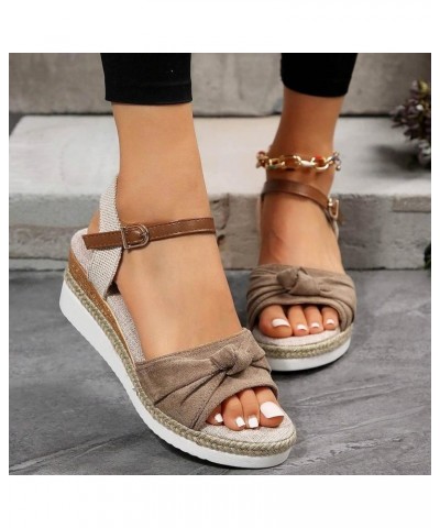 White Platform Sneakers Wedges Women Dressy Women Sexy 6 Inch High Heels Stiletto Platform Pumps Lace Up Sandals Heele Khaki-...