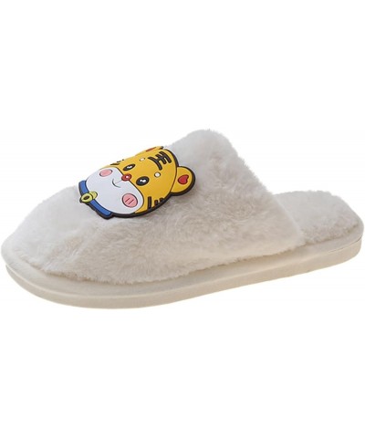 Womens Slippers Indoor Home Cute Cartoon Animal Lightweight Winter Warm Cotton Slippers Slipper Socks for Women White $13.83 ...