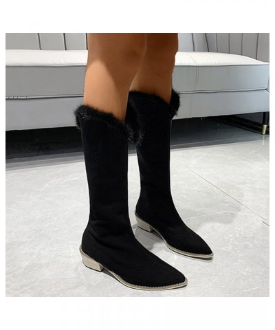 Cowboy Boots for Women White Combat Boots for Women Combat Boots for Women No Heel Ankle Booties Flat Black $24.63 Boots