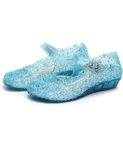 Platforms Wedges For Legs Platform Sandals Women Clear Women Sandals Silver Heeled Sandals For Women Dressy F 5-blue $15.90 F...