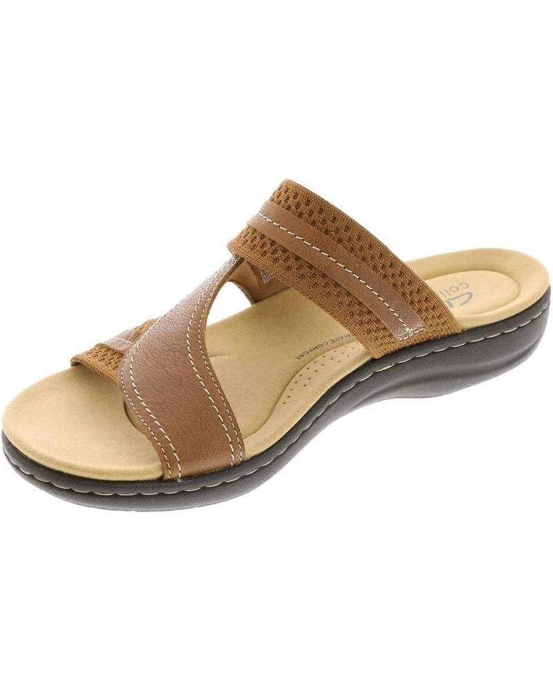 Womens Laurieann Cara 6 Wide Tan Combi $27.02 Sandals