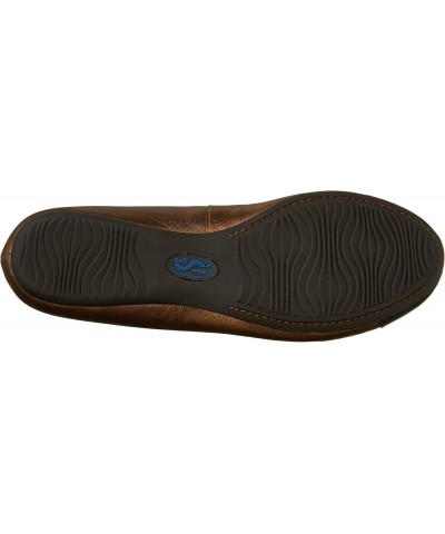 Women's Napa Ballet Flat,Bronze/Black,7 M US $18.43 Flats