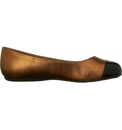 Women's Napa Ballet Flat,Bronze/Black,7 M US $18.43 Flats