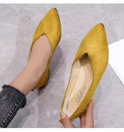 women flats comfortable, Fashion Women Suede Breathable Flat Embroidered Comfortable Slip On Casual Flats Z-04 Yellow $17.35 ...