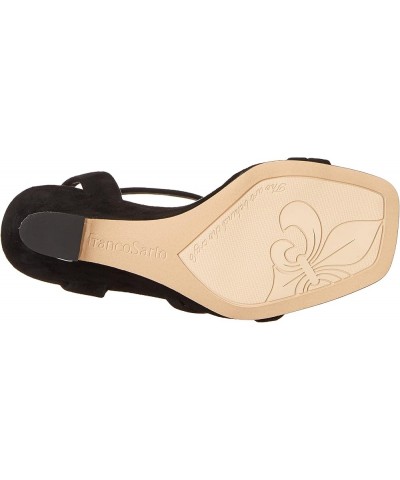 Women's L-Franca Wedge Sandal Black $28.43 Loafers & Slip-Ons