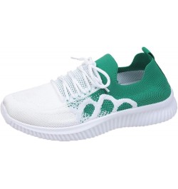 Fashion Spring and Summer Women Fly Woven Breathable Casual Lace Up Sneaker Insoles Women Arch Support Black,blue,green $20.6...