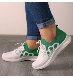 Fashion Spring and Summer Women Fly Woven Breathable Casual Lace Up Sneaker Insoles Women Arch Support Black,blue,green $20.6...