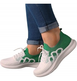 Fashion Spring and Summer Women Fly Woven Breathable Casual Lace Up Sneaker Insoles Women Arch Support Black,blue,green $20.6...