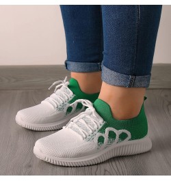 Fashion Spring and Summer Women Fly Woven Breathable Casual Lace Up Sneaker Insoles Women Arch Support Black,blue,green $20.6...