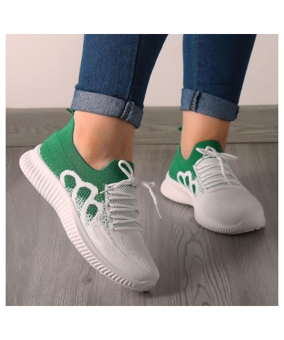 Fashion Spring and Summer Women Fly Woven Breathable Casual Lace Up Sneaker Insoles Women Arch Support Black,blue,green $20.6...