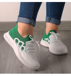 Fashion Spring and Summer Women Fly Woven Breathable Casual Lace Up Sneaker Insoles Women Arch Support Black,blue,green $20.6...