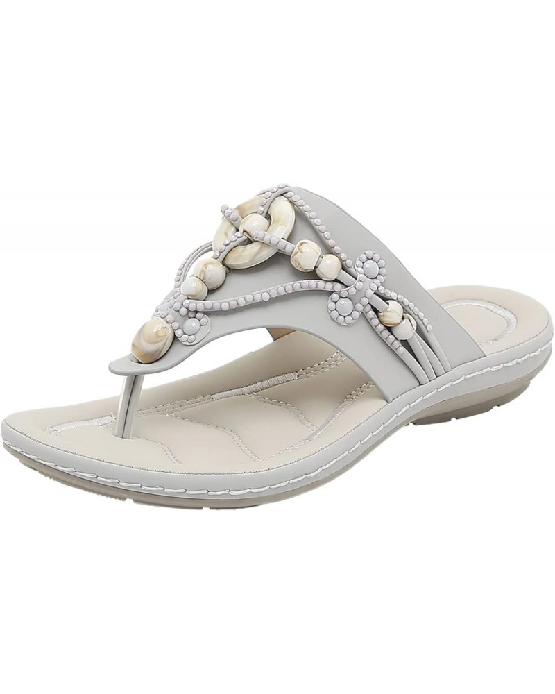 Walking Sandals Women Arch Support Orthopedic Sandals for Women Size 10 Arch Support Sandals Women's Brown Flat Sandals for W...