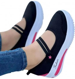 womens office shoes sneakers women women's running shoes gifts for women women's running shoes Z-04 Black $12.32 Sandals