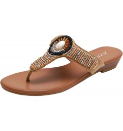 Casual Shoes for Ladies Women Fashion Outdoor Sandals Summer Slipper Flip Flop For Ladies Women's Indoor Sandals Beige $20.56...