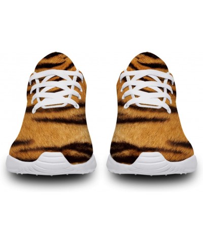 Tiger Print Mens Womens Tennis Walking Shoes Wild Animal Tiger Stripes Pattern Running Sneakers Gifts for Lovers,Men Size 11,...