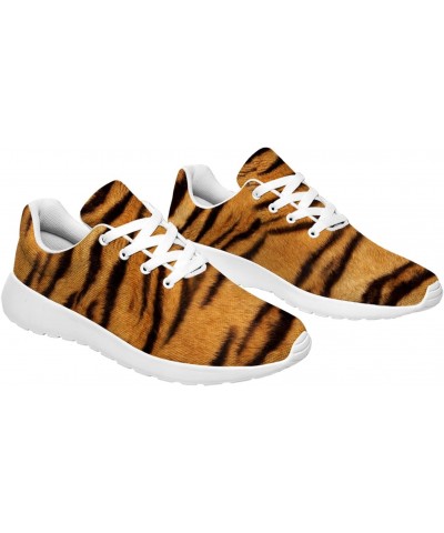 Tiger Print Mens Womens Tennis Walking Shoes Wild Animal Tiger Stripes Pattern Running Sneakers Gifts for Lovers,Men Size 11,...