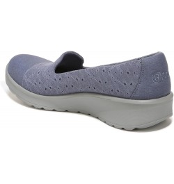 Womens Galaxy Slip-On Folkstone Blue Eyelet $30.40 Loafers & Slip-Ons