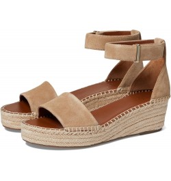 Women's Pela Espadrille Wedge Sandal Sandstone Suede $30.54 Sandals