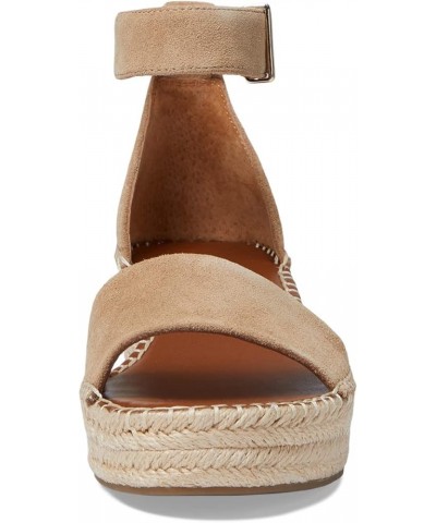 Women's Pela Espadrille Wedge Sandal Sandstone Suede $30.54 Sandals