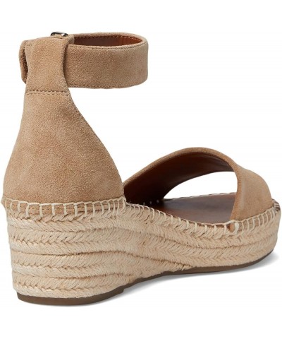 Women's Pela Espadrille Wedge Sandal Sandstone Suede $30.54 Sandals