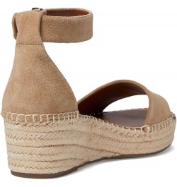 Women's Pela Espadrille Wedge Sandal Sandstone Suede $30.54 Sandals