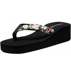 Sandals for Women Dressy Summer,Womens Printed Slip On Open Toe Flat Slide Sandals Outdoor Bling Sandals White $8.46 Sandals