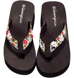 Sandals for Women Dressy Summer,Womens Printed Slip On Open Toe Flat Slide Sandals Outdoor Bling Sandals White $8.46 Sandals