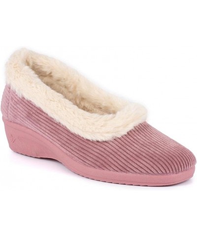 Womens/Ladies Glynis Slippers (9) (Pink) $17.85 Slippers