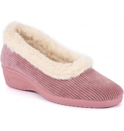 Womens/Ladies Glynis Slippers (9) (Pink) $17.85 Slippers