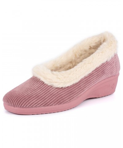 Womens/Ladies Glynis Slippers (9) (Pink) $17.85 Slippers