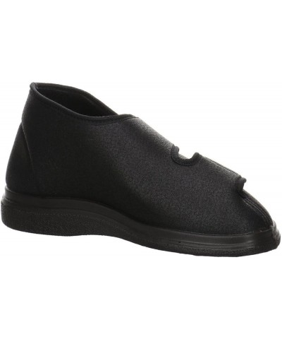 Men's High Hi-Top Slippers Black 222 Black $37.36 Slippers