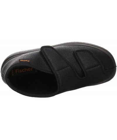 Men's High Hi-Top Slippers Black 222 Black $37.36 Slippers