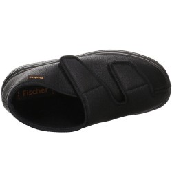 Men's High Hi-Top Slippers Black 222 Black $37.36 Slippers