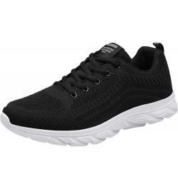 Mens Running Shoes Slip-on Walking Sneakers Lightweight Breathable Casual Soft Sole Trainers Soft Sole Trainers Black $16.25 ...