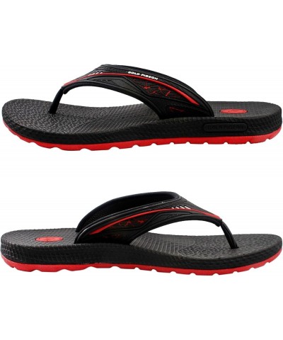 SIMPLUS Unisex Ultra-Cuhion Yoga Mat Flip-Flops with Heel Support 00582 Simplus Red $15.96 Athletic Shoes