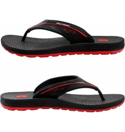 SIMPLUS Unisex Ultra-Cuhion Yoga Mat Flip-Flops with Heel Support 00582 Simplus Red $15.96 Athletic Shoes