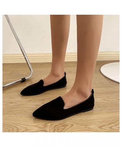 Women's Mesh Flats Shoes Pointed-Toe Dress Shoes for Women Black Flats Shoes Flat Shoes Lightweight Black $14.11 Athletic Shoes