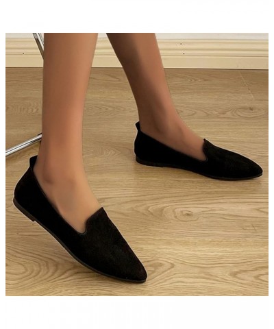 Women's Mesh Flats Shoes Pointed-Toe Dress Shoes for Women Black Flats Shoes Flat Shoes Lightweight Black $14.11 Athletic Shoes