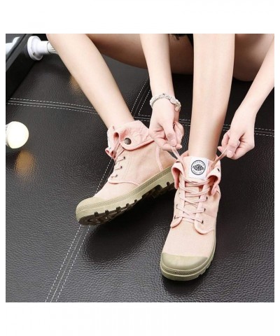 Sneaker Boots For Women Women Boots Style Fashion High-top Shoes Casual Women Boot Black $17.74 Boots