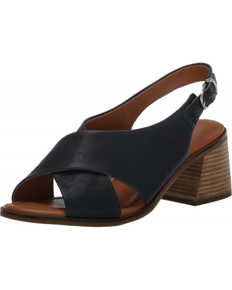 Women's RHIDLEE Heeled Sandal, Navy Blazer, 8 $30.27 Sandals