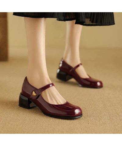 Women Sandals Summer Dress Shoes Spring Loafers Slip On Patent Leather Shoe Glossy Sandals Loafers Size 5-13 Black Burgundy B...