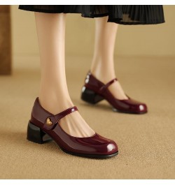 Women Sandals Summer Dress Shoes Spring Loafers Slip On Patent Leather Shoe Glossy Sandals Loafers Size 5-13 Black Burgundy B...