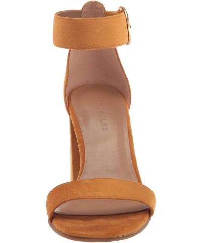 Women's Lawrence Heeled Sandal Tan Faux Suede $22.64 Flats