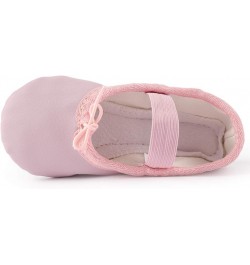 Toddler Ballet Shoes for Girls Baby Ballet Slippers Leather Full Sole Women Ballerina Dance shoes Pink $7.23 Athletic Shoes