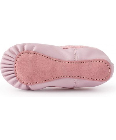 Toddler Ballet Shoes for Girls Baby Ballet Slippers Leather Full Sole Women Ballerina Dance shoes Pink $7.23 Athletic Shoes