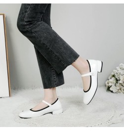 Women Mary Janes Pumps Comfort Round Toe Non-Slip Platform School Office Dress Shoes Black 41 $23.93 Pumps