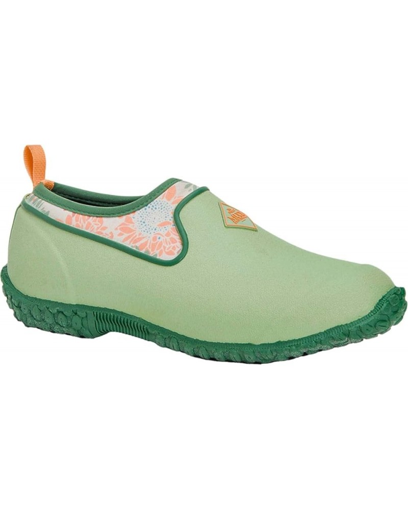 Women's Muckster II Low Slip On Resida Green/Sunflower Print $18.30 Outdoor Shoes