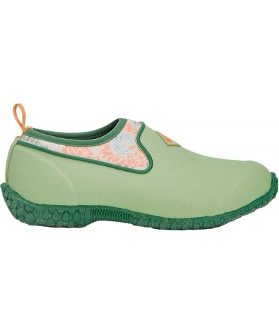 Women's Muckster II Low Slip On Resida Green/Sunflower Print $18.30 Outdoor Shoes